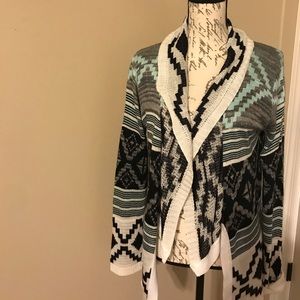 SayWhat NWOT Aztec cardigan